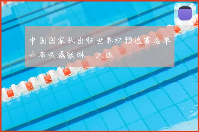 中国国家队出征世界杯预选赛名单公布武磊张琳芃入选